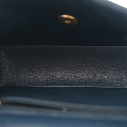 Chanel Caviar Quilted Mini Sweet Classic Flap Navy Blue 5 of 11