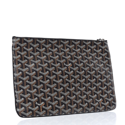 Goyard Goyardine Senat Pochette MM Black 3 of 7