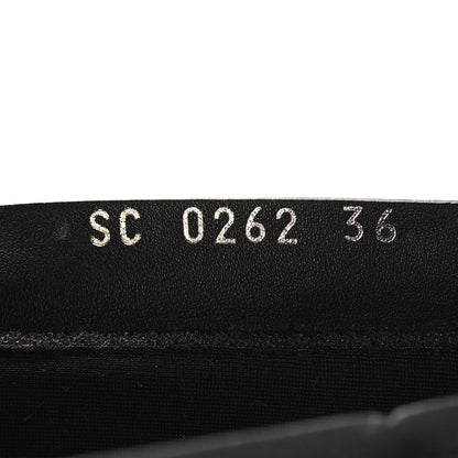 Louis Vuitton Monogram Calfskin Territory Tall Lace Up Ranger Boots 36 Black 6 of 8