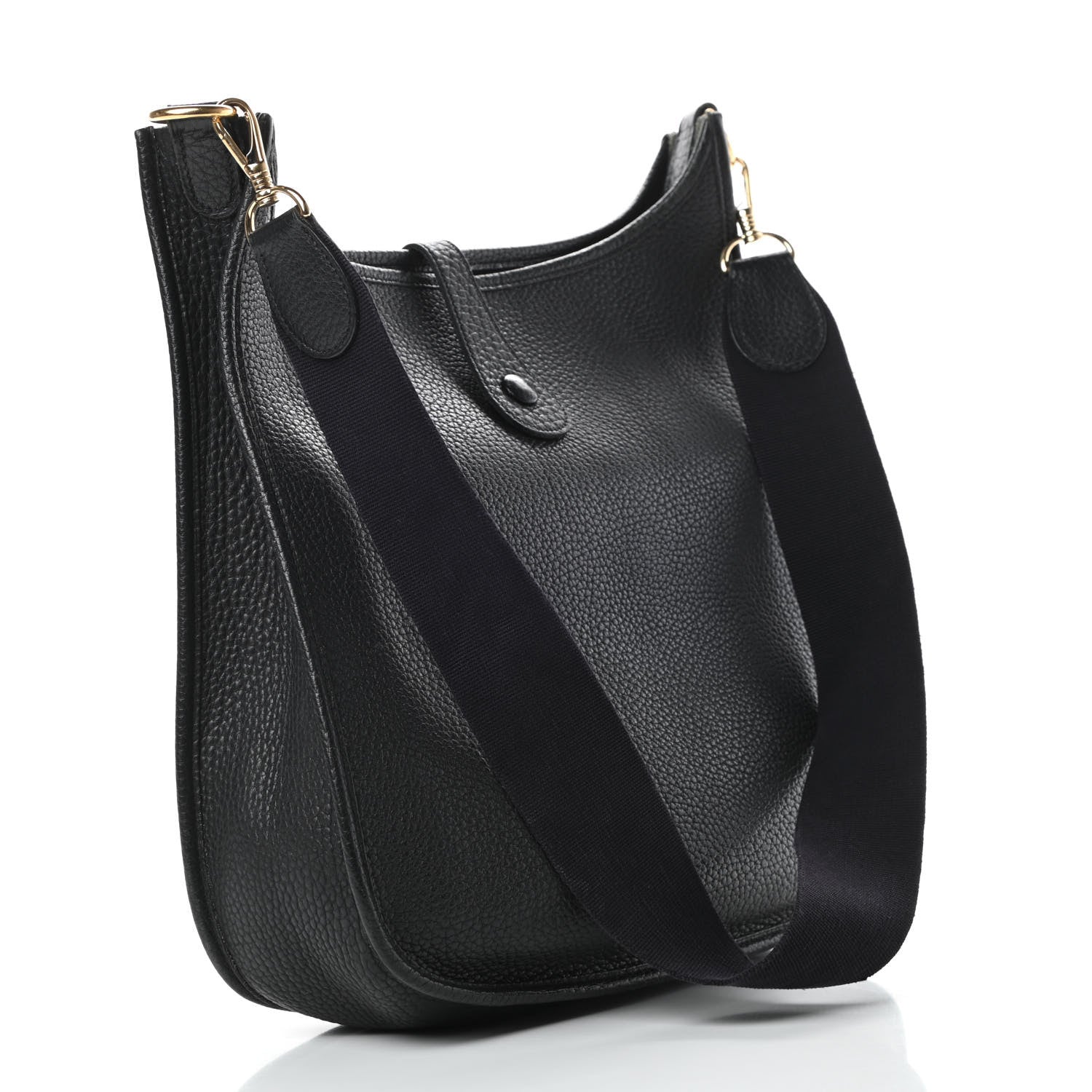 Hermes Taurillon Clemence Evelyne GM Black 3 of 13