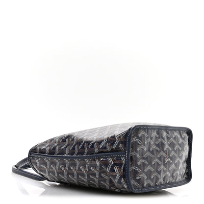 Goyard Goyardine Reversible Mini Anjou Navy 8 of 19
