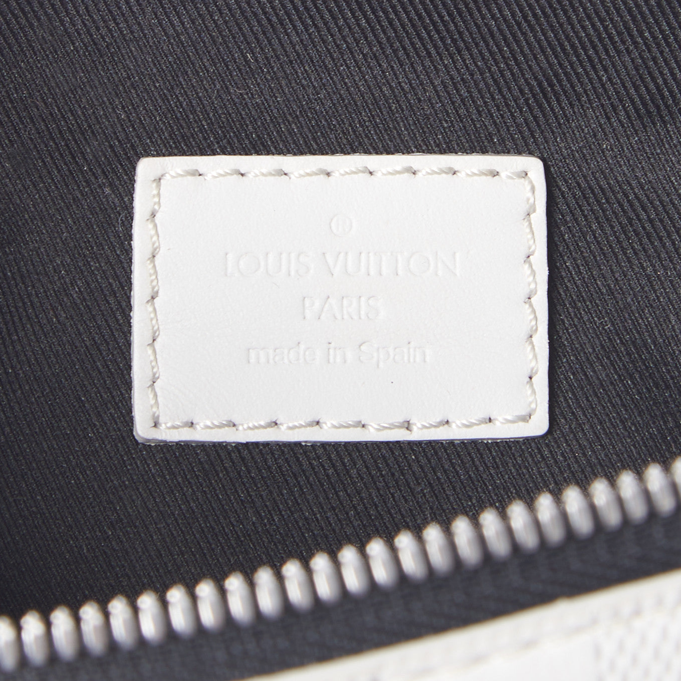 Damier Infini Campus BumBag White