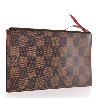 Louis Vuitton Damier Ebene Felicie Chain Wallet Zippered Insert 3 of 6