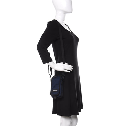 Balenciaga Nylon Explorer Crossbody Navy 2 of 12