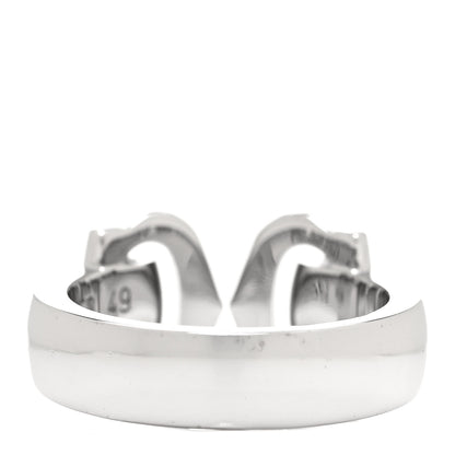 Cartier 18K White Gold Diamond C De Cartier Ring 49 4.75 3 of 5