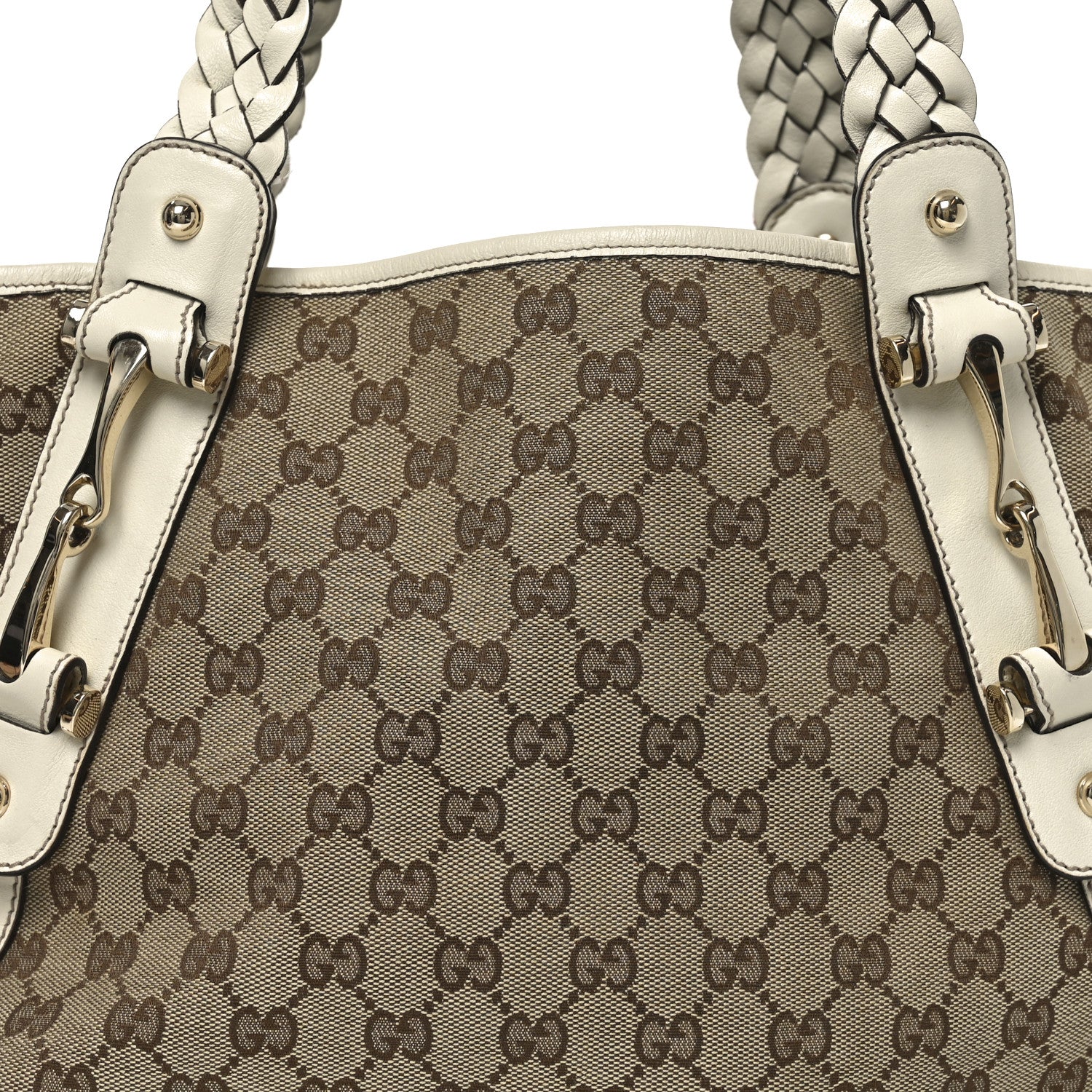 Gucci Monogram Medium Pelham Shoulder Bag Off White 8 of 11