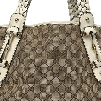 Gucci Monogram Medium Pelham Shoulder Bag Off White 8 of 11
