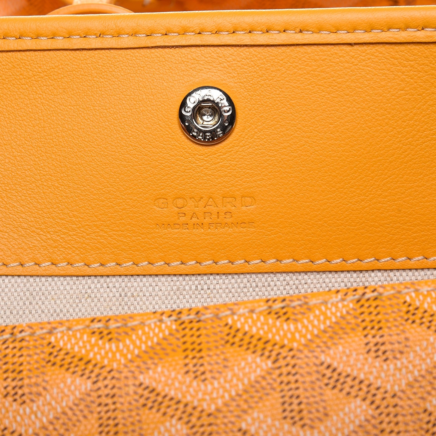 Goyard Goyardine Saint Louis PM Yellow 7 of 10