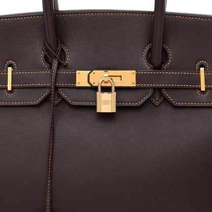 Hermes Gulliver Birkin 35 Havane 12 of 16