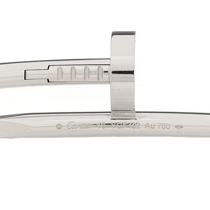 Cartier 18K White Gold Juste Un Clou Bracelet 16 3 of 4