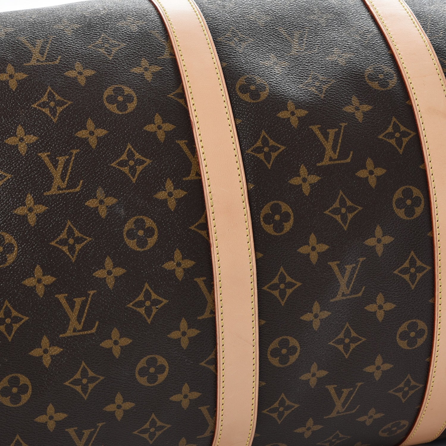 Louis Vuitton Monogram Keepall Bandouliere 55 11 of 12