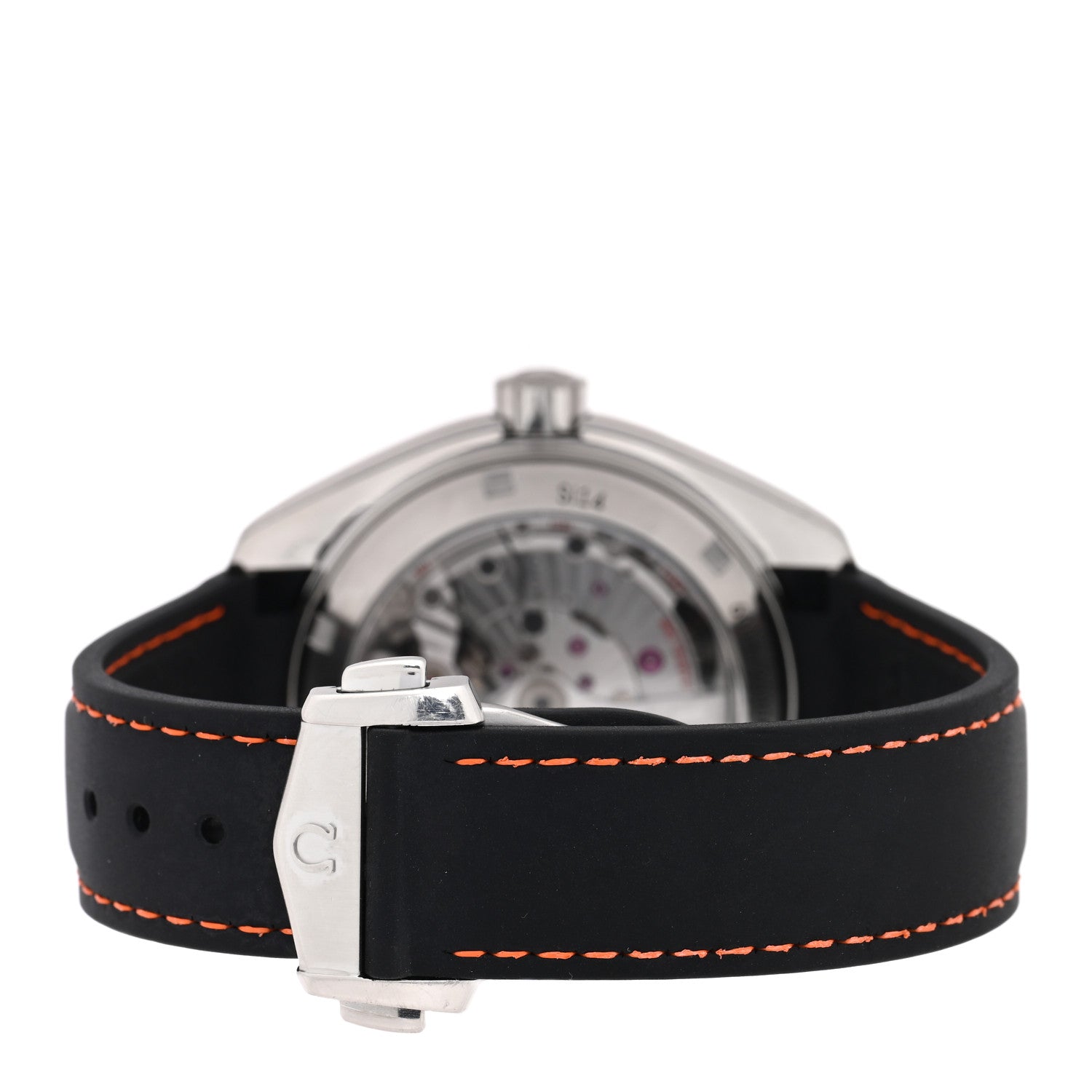 Omega Stainless Steel Calfskin 43mm Seamaster Planet Ocean GMT Co-Axial Chronometer Automatic Watch Black 232.32.44.22.01.002 3 of 5