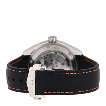 Omega Stainless Steel Calfskin 43mm Seamaster Planet Ocean GMT Co-Axial Chronometer Automatic Watch Black 232.32.44.22.01.002 3 of 5