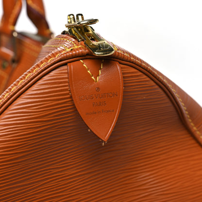 Louis Vuitton Epi Keepall 50 Cipango 5 of 10
