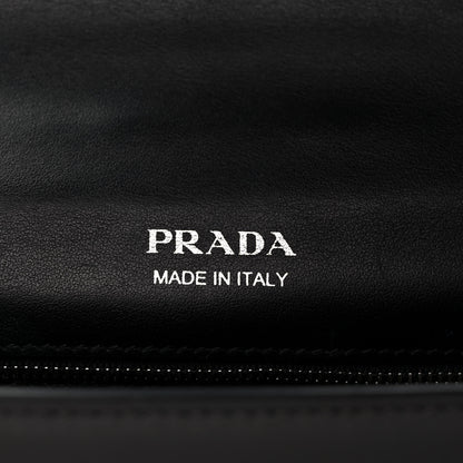 Prada City Calf Plex Ribbon Bag Cammeo Bianco Marmo 6 of 9