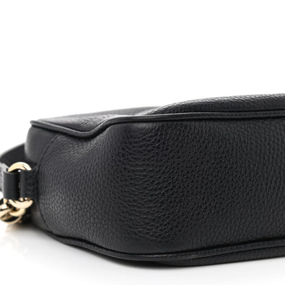 Gucci Pebbled Calfskin Small Soho Disco Bag Black 9 of 15