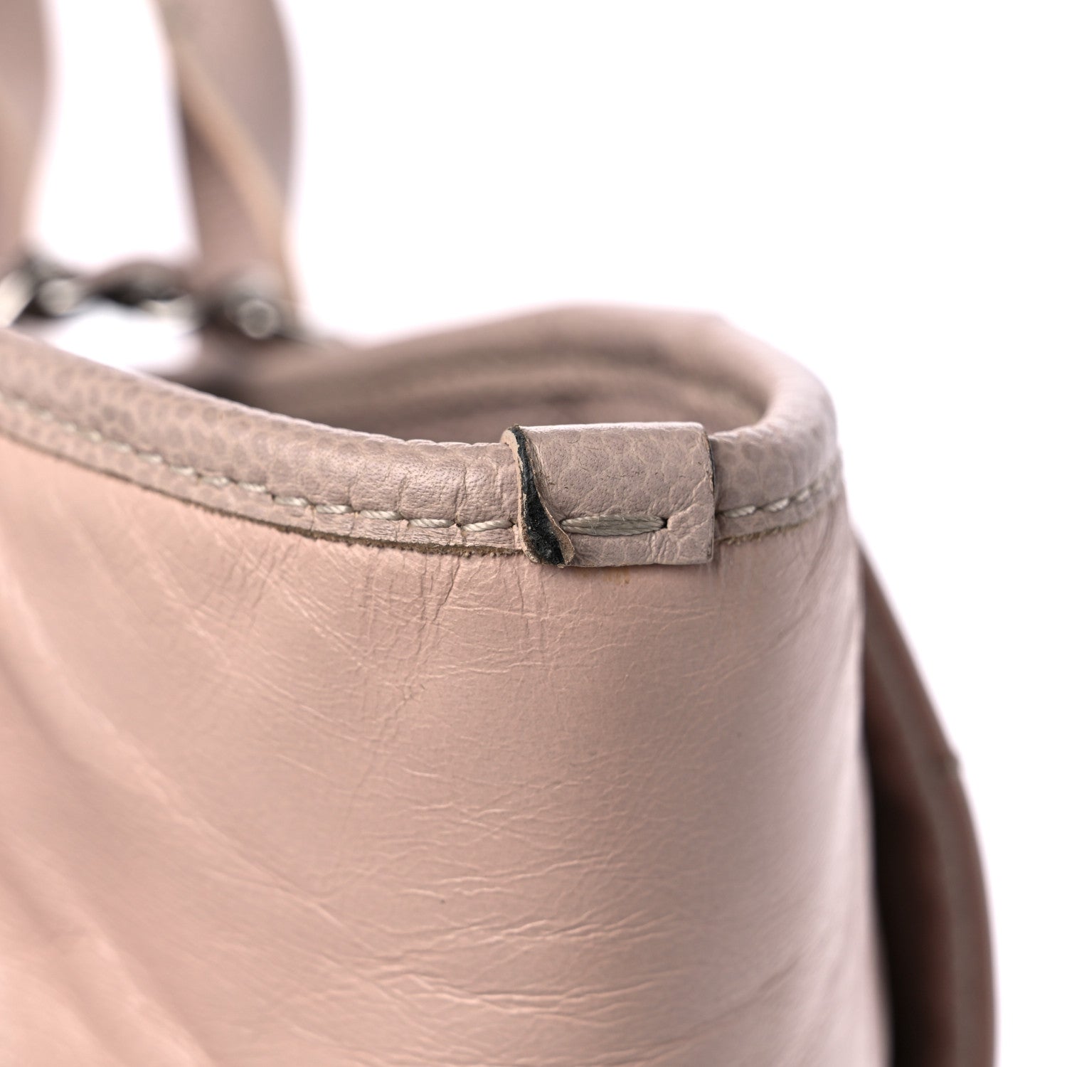 Chanel Glazed Calfskin Large Deauville Tote Light Pink 10 of 16