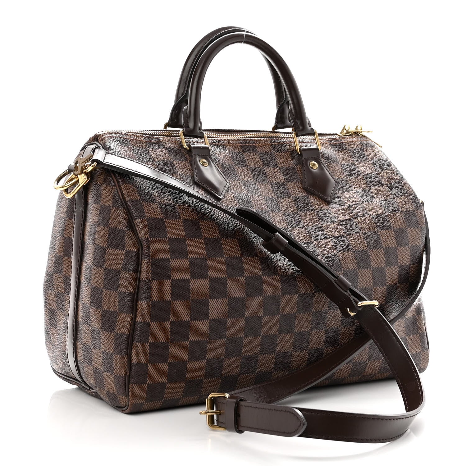 Louis Vuitton Damier Ebene Speedy Bandouliere 30 3 of 11