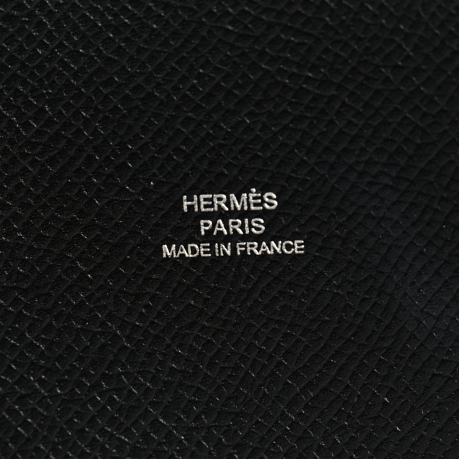 Hermes Epsom Calvi Pouch Black Cactus 10 of 15