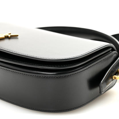 Saint Laurent Box Calfskin Voltaire Top Handle Crossbody Bag Black 9 of 9