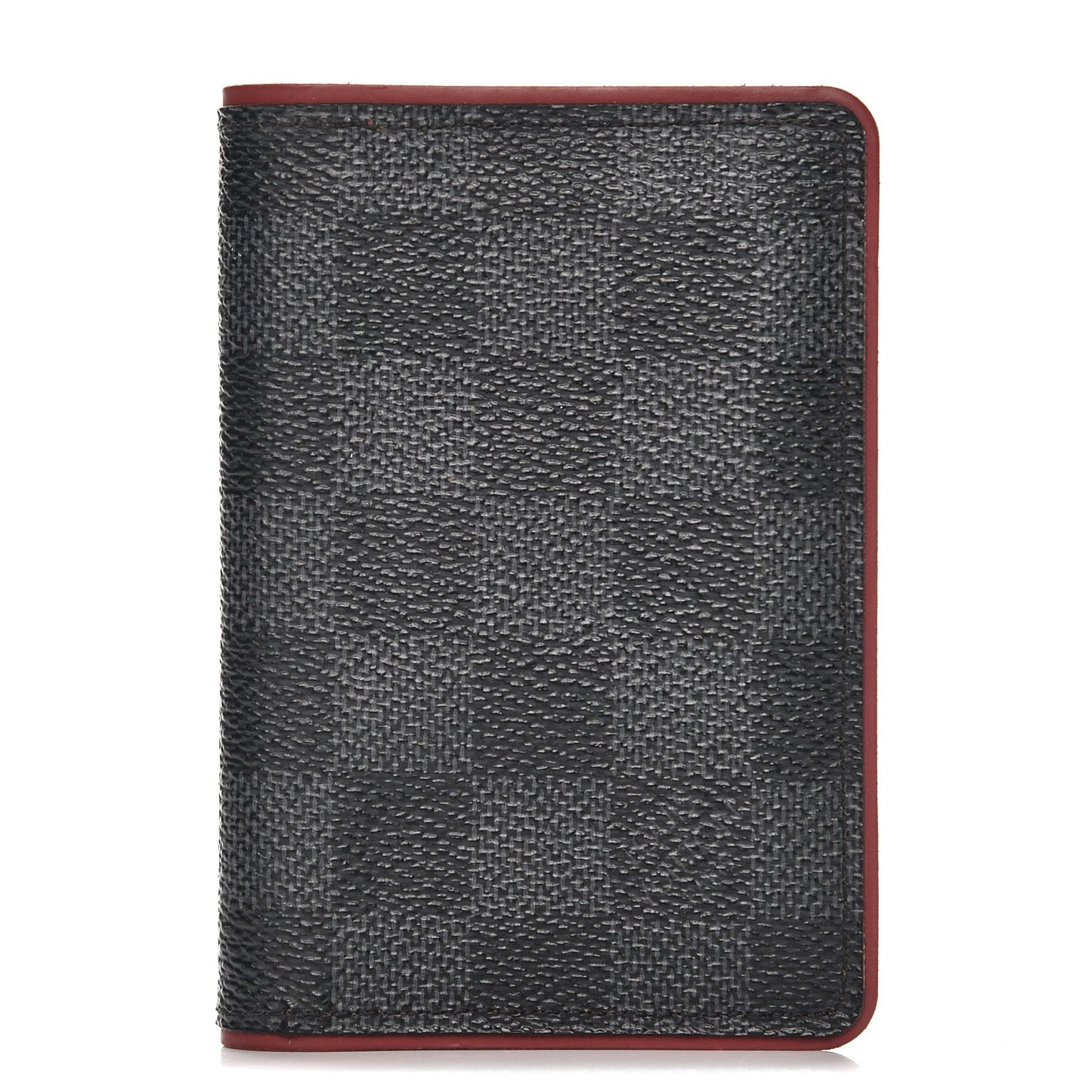 Damier Graphite Pocket Organizer Bordeaux