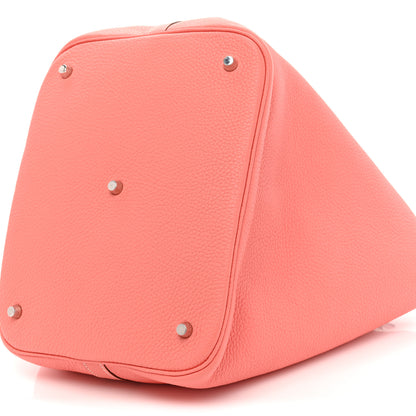Hermes Taurillon Clemence Picotin 26 GM Crevette 8 of 9