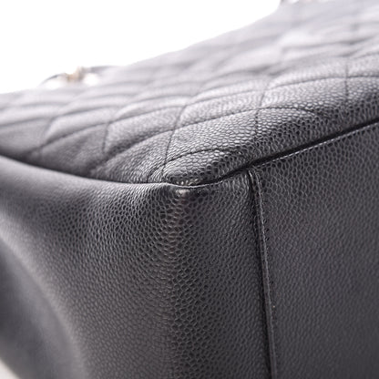 Chanel Caviar Quilted Grand Shopping Tote GST Black 8 of 12