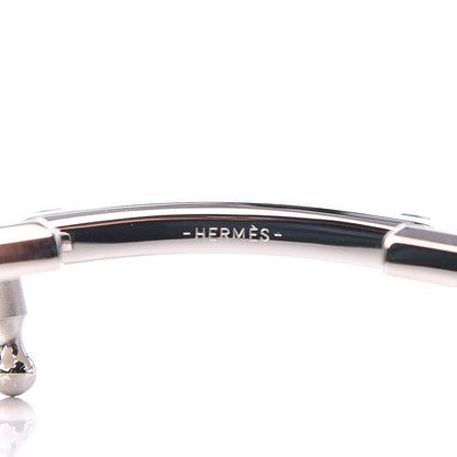 Hermes Polished Palladium 32mm H Belt Buckle Silver 3 of 4