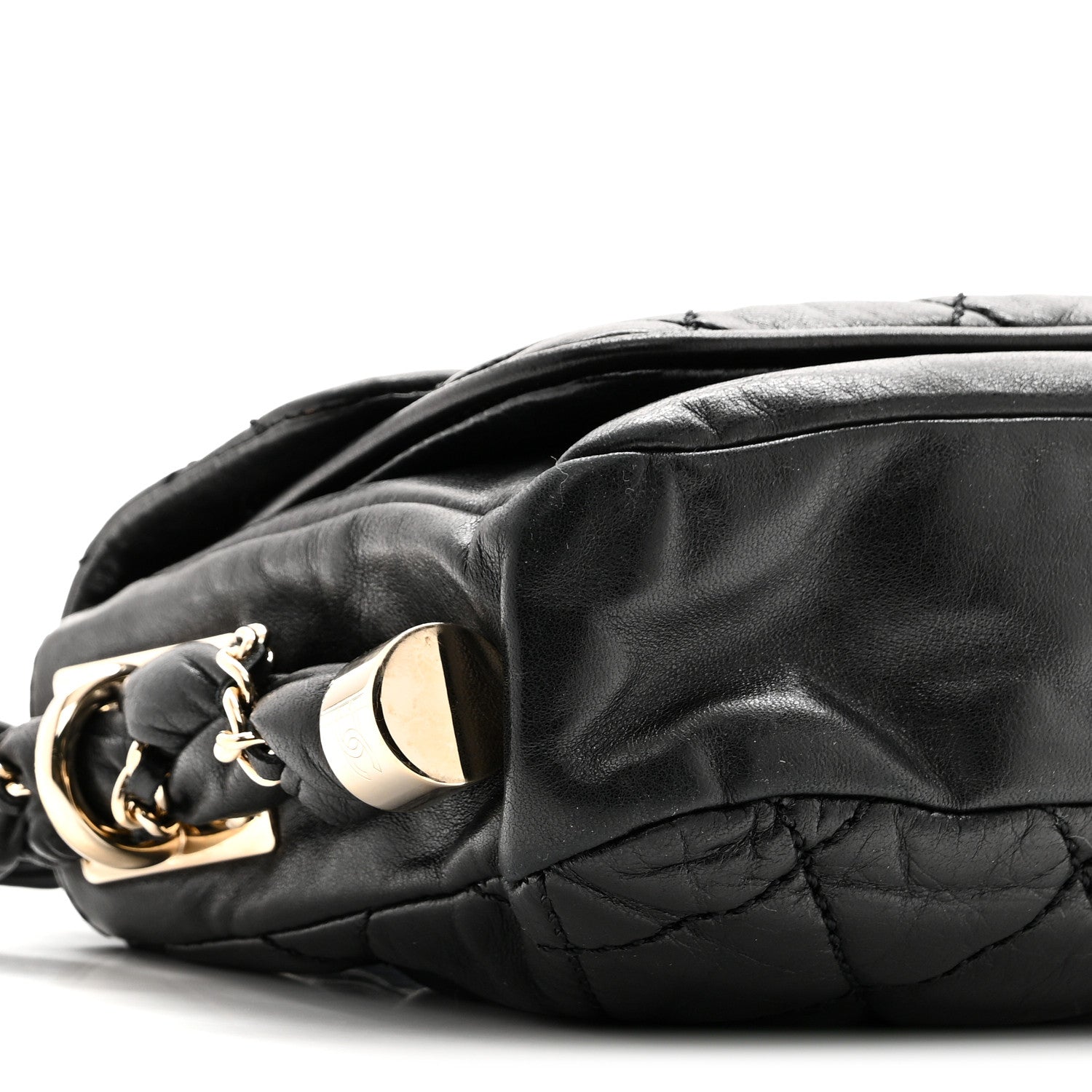 Chanel Lambskin Small Lady Braid Flap Black 1775193 – FASHIONPHILE