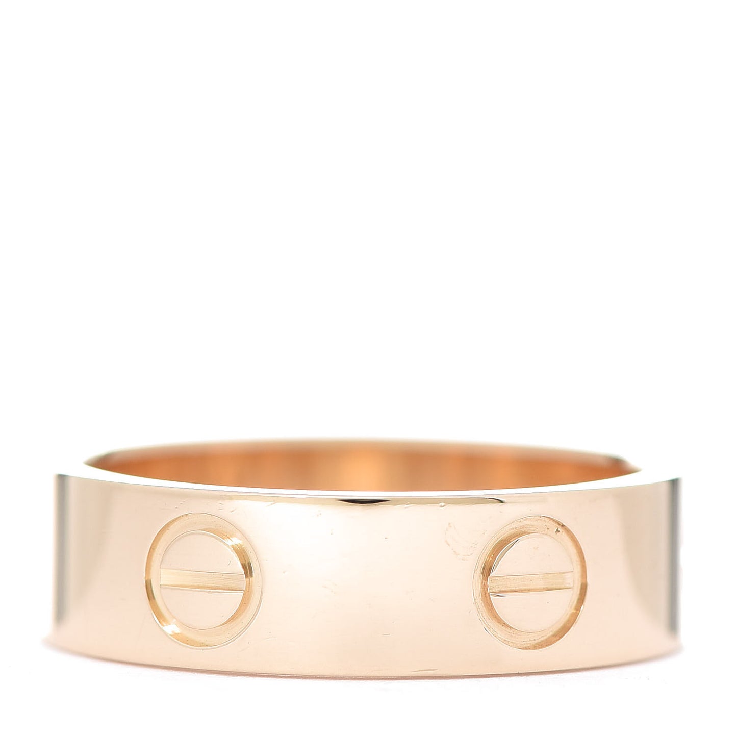 18K Yellow Gold 5.5mm LOVE Ring 54 6.75