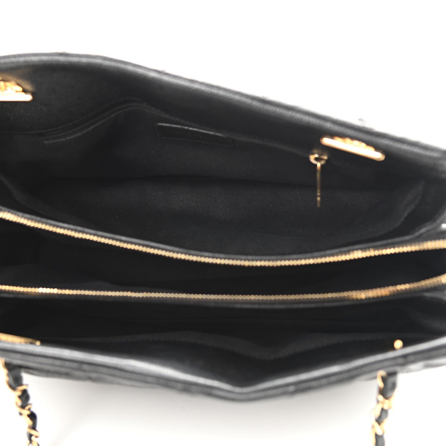 Chanel Caviar Quilted Timeless CC Soft Tote Black 5 of 11