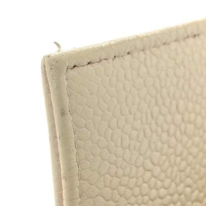 Chanel Caviar Quilted Timeless CC Shopping Tote White 13 of 14
