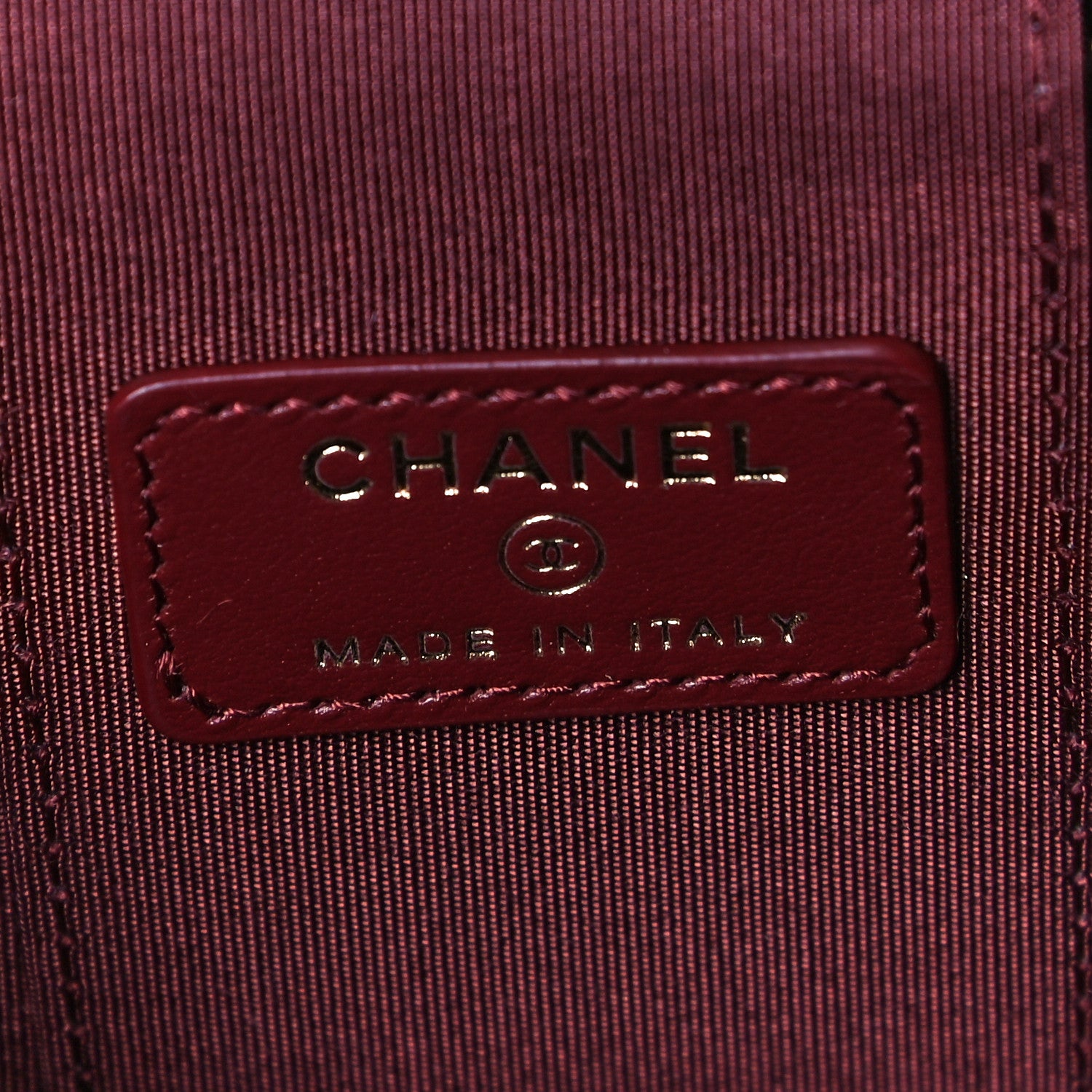 Chanel Calfskin Quilted Mini Perfect Fit Vanity Case With Chain Black 8 of 9