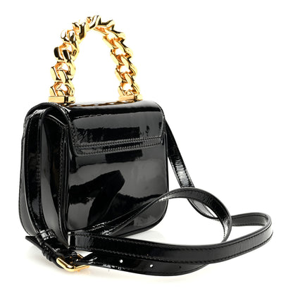 Versace Patent Mini La Medusa Bag Black 3 of 11