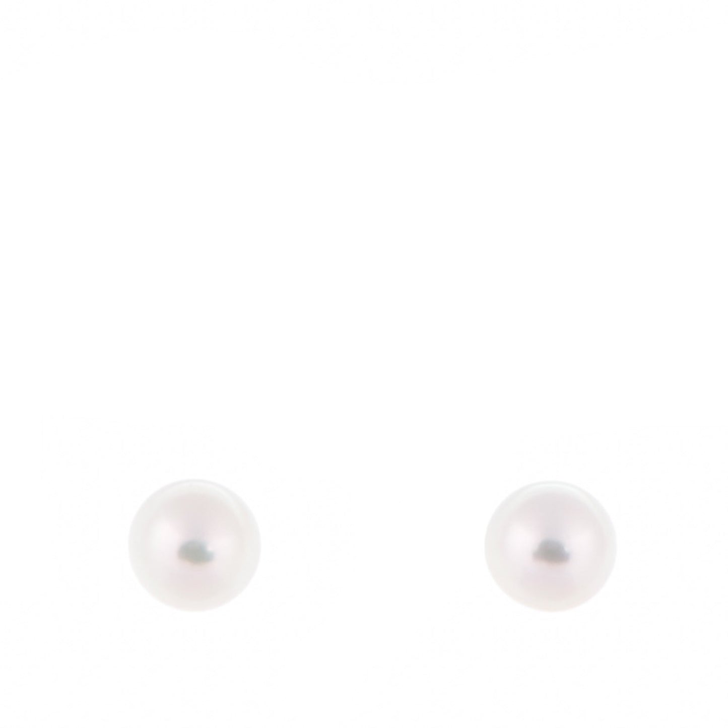18K Yellow Gold 8mm Pearl Stud Earrings