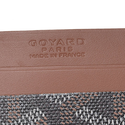 Goyard Goyardine Saint Sulpice Card Holder Black Gold 5 of 8