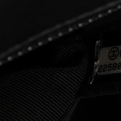 Chanel CHANELPatent Calfskin Quilted New Medium Boy Flap Black 7 of 7