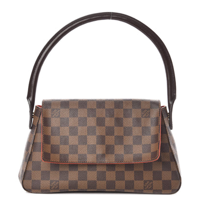 Louis Vuitton Damier Ebene Mini Looping 1 of 15