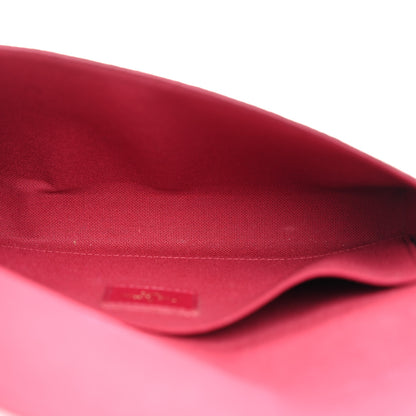 Louis Vuitton Monogram Pochette Felicie Chain Wallet Fuchsia 5 of 10