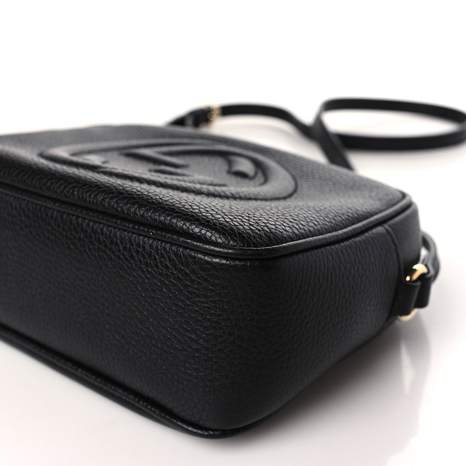 Gucci Pebbled Calfskin Small Soho Disco Bag Black 9 of 9