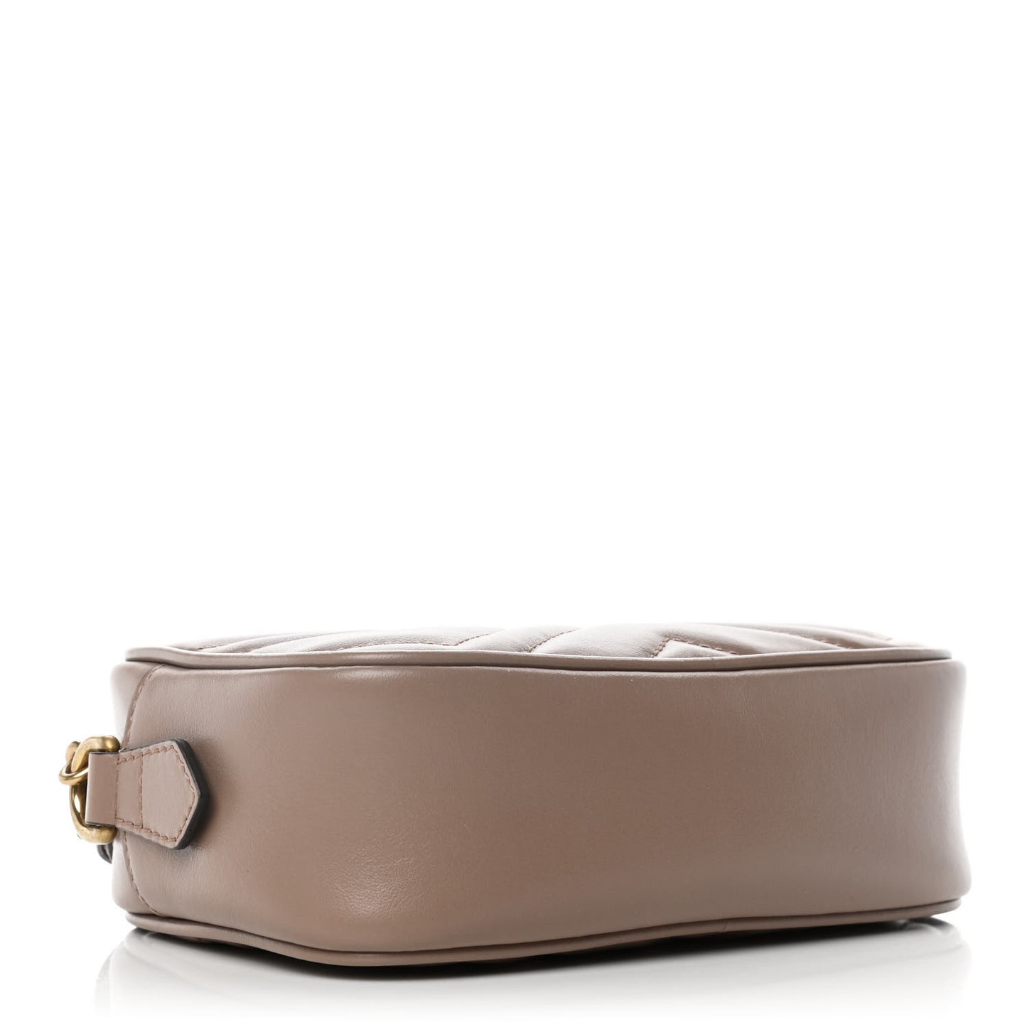Calfskin Matelasse Mini GG Marmont Chain Shoulder Bag Porcelain Rose