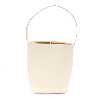 The Row Grained Calfskin Medium N/S Park Tote Ivory 1 of 9