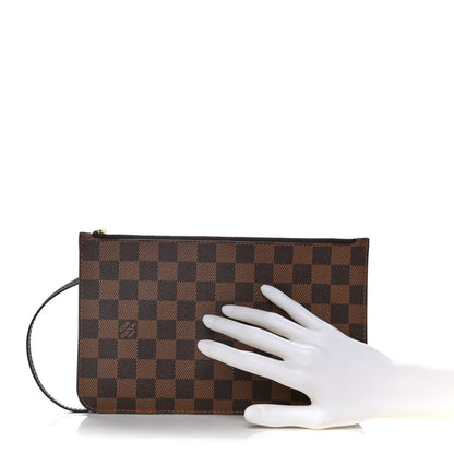 Louis Vuitton Damier Ebene Neverfull MM GM Pochette 2 of 11