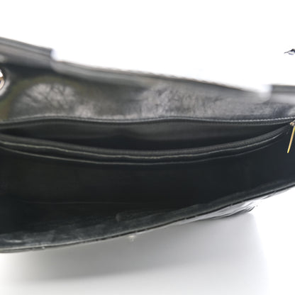 Chanel Patent Quilted Maxi Single Flap Black 5 of 11