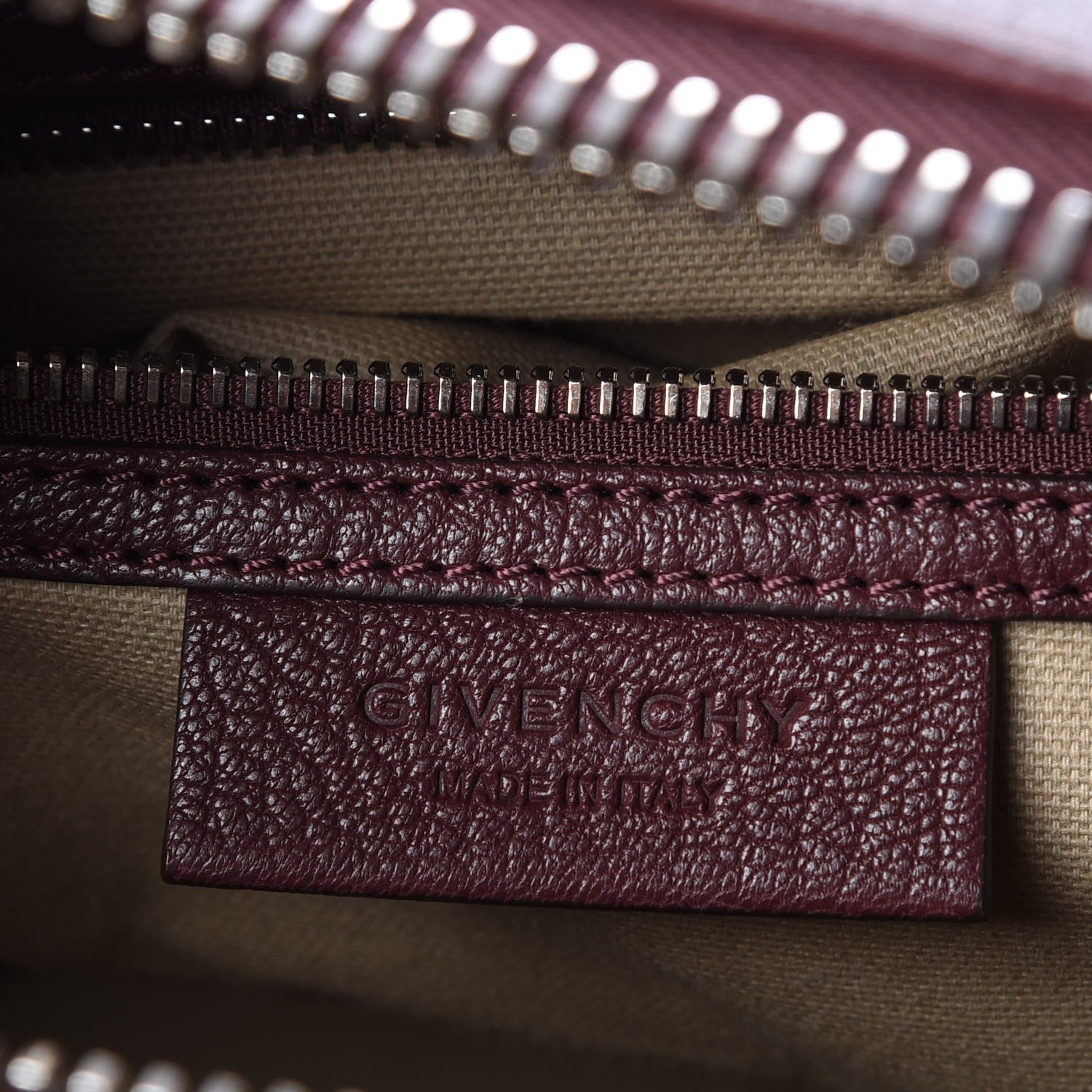 Givenchy Sugar Goatskin Small Antigona Oxblood 6 of 7