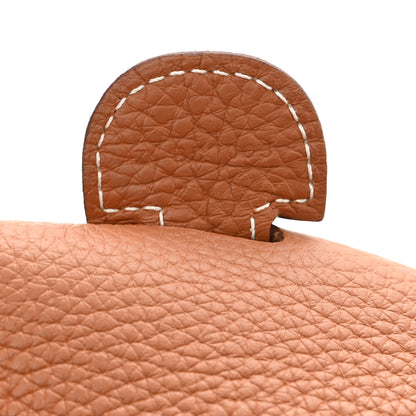 Hermes Taurillon Clemence Evelyne III GM Gold 9 of 16