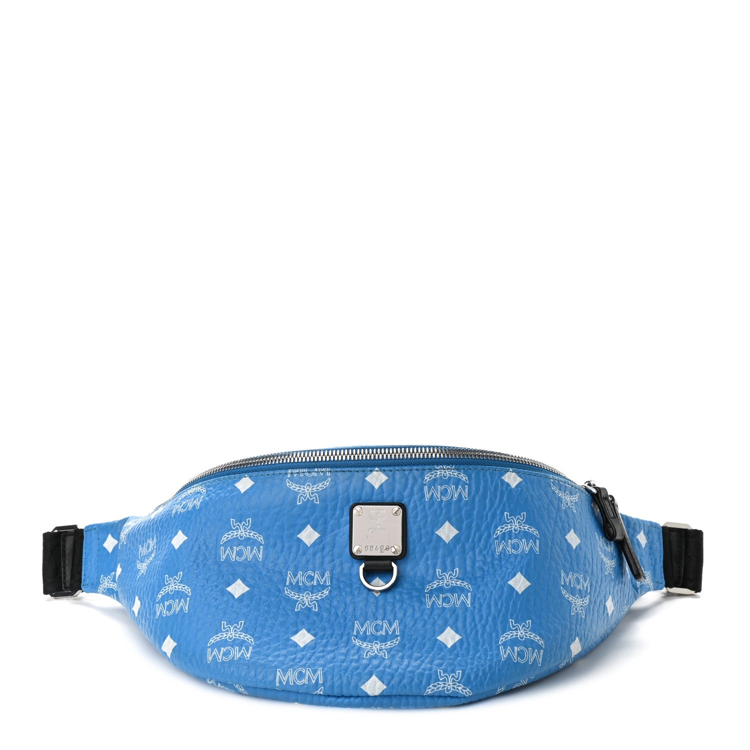 MCM Visetos Medium Stark Belt Bag Blue 1 of 9