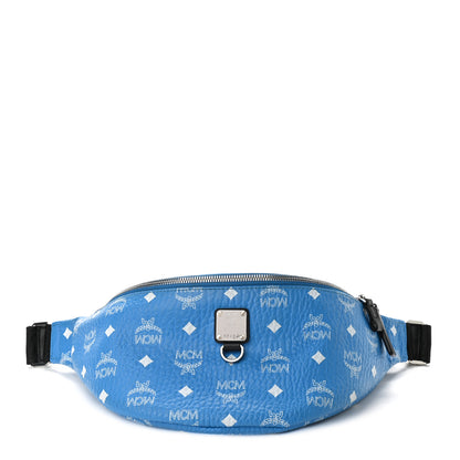 MCM Visetos Medium Stark Belt Bag Blue 1 of 9