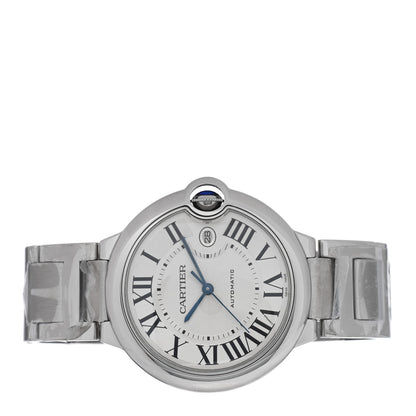 Cartier Stainless Steel 42mm Ballon Bleu De Cartier Automatic Watch 2 of 4