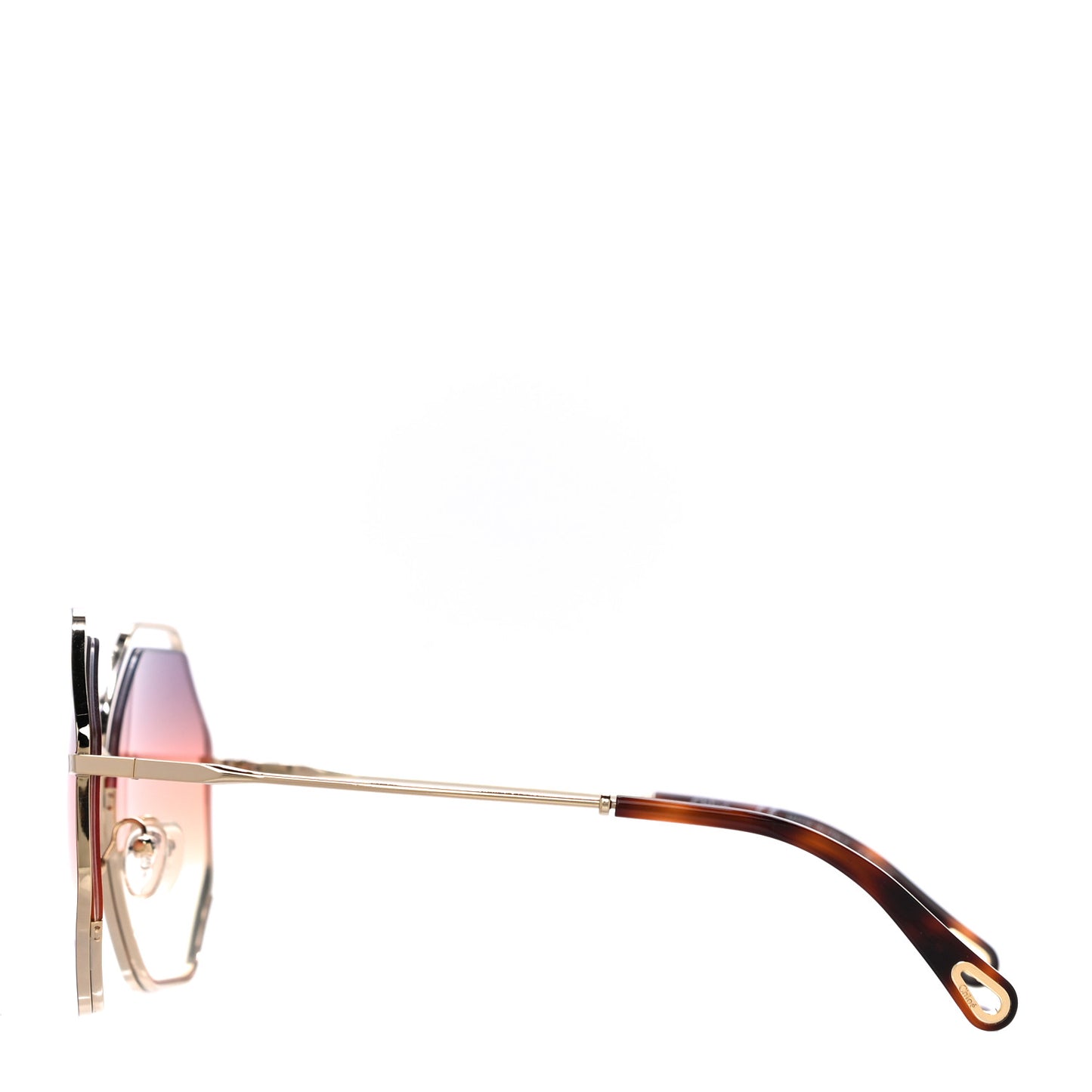 Octagonal Sunglasses CE132S Gold